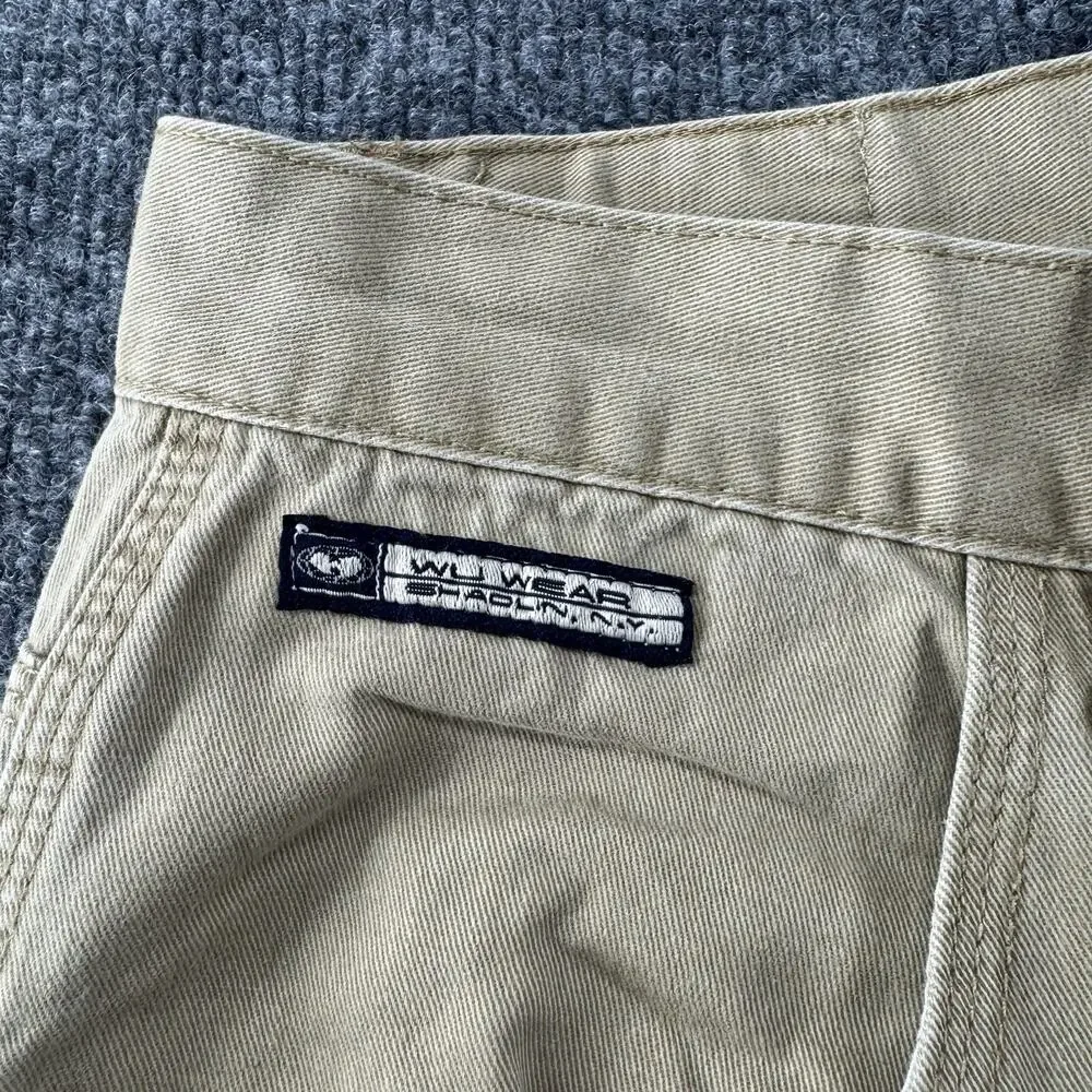 Vintage Wu Wear Jeans WuTang Pants Khaki Baggy Cargo Pants Streetwear 36x32 Rare - Picture 5 of 14